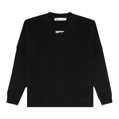 Pre-owned Off-white Stencil Mask Slim T-shirt 'black'