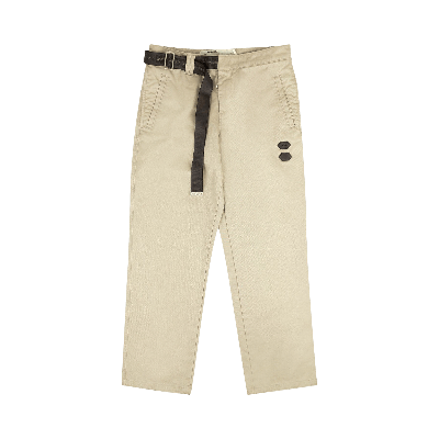 Pre-owned Off-white Industrial Belt Chinos 'beige'