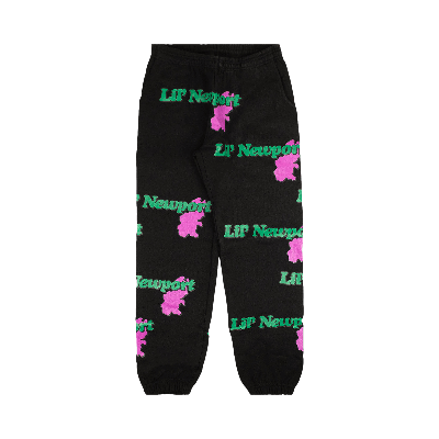 Pre-owned Vlone Lil' Newport Sweatpants 'black'