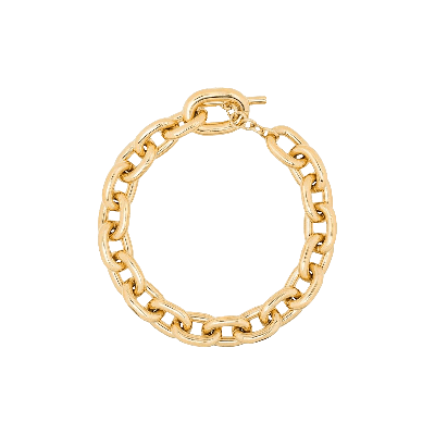 Pre-owned Paco Rabanne Chain Link Neck Choker 'gold'