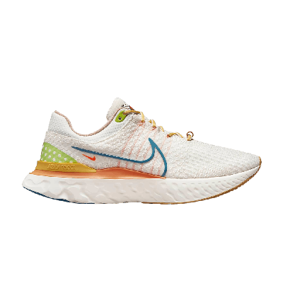 Pre-owned Nike React Infinity Run Flyknit 3 'sail Hot Curry' In White
