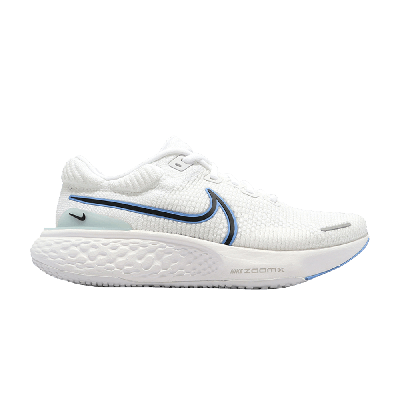 Pre-owned Nike Zoomx Invincible Run Flyknit 2 'white University Blue'