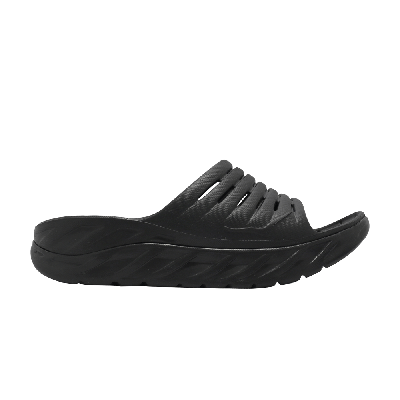 Pre-owned Hoka Ora Recovery Slide 'black'