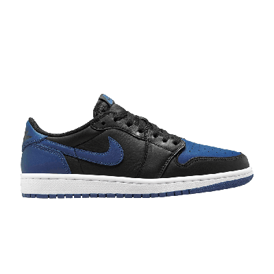 Pre-owned Air Jordan Wmns  1 Retro Low Og 'mystic Navy' In Black