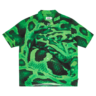 Pre-owned Palace Snake Shirt 'green'