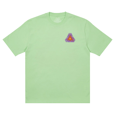Pre-owned Palace P3 Bare Times T-shirt 'pistachio' In Green