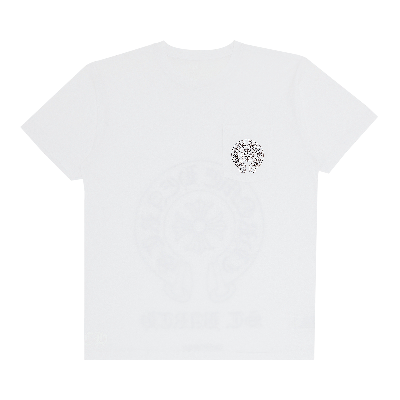 Pre-owned Chrome Hearts St. Barths Exclusive Horseshoe T-shirt 'white'