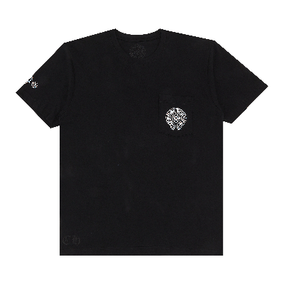 Pre-owned Chrome Hearts Gradient Logo T-shirt 'black/multicolor'