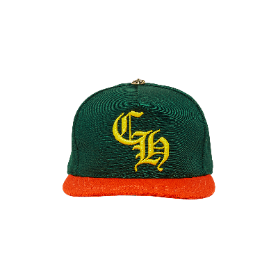 Pre-owned Chrome Hearts Miami Exclusive Baseball Hat 'orange/yellow/green' In Multi-color