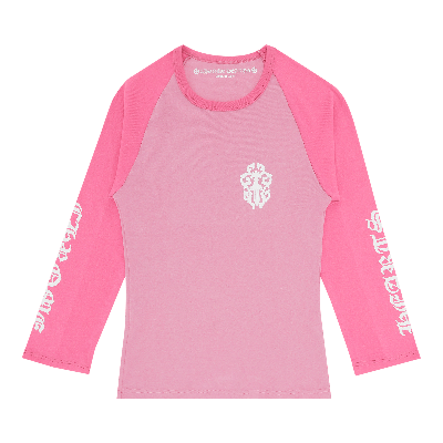 Pre-owned Chrome Hearts Dagger Long-sleeve Tee 'pink'