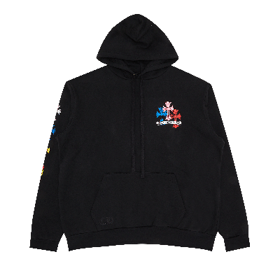 Pre-owned Chrome Hearts Cross Hoodie 'black/multicolor'