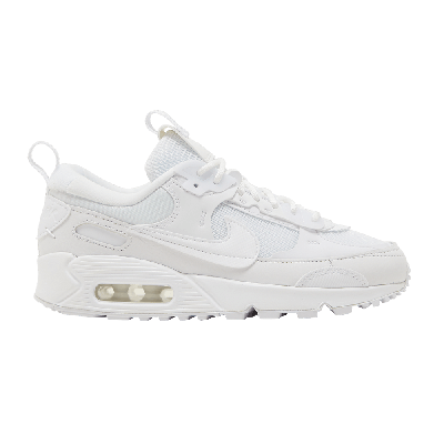 Pre-owned Nike Wmns Air Max 90 Futura 'triple White'