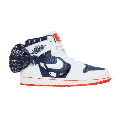 Pre-owned Air Jordan 1 Retro High Utility 'quai 54' In White