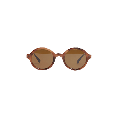Pre-owned Mykita Esbo Sunglasses 'zanzibar/mocca/polarized Pro Amber Brown'
