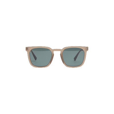 Pre-owned Mykita Borga Sunglasses 'matte Taupe Shiny Graphite/polarized Pro Ocean Blue' In Tan