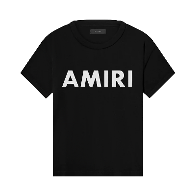 Pre-owned Amiri Army Logo Tee 'black'