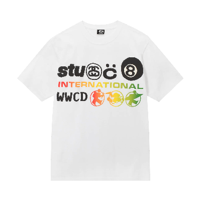 Pre-owned Stussy X Cactus Plant Flea Market International Tee 'white'