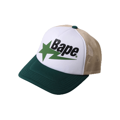 Pre-owned Bape Sta Mesh Cap 'green'