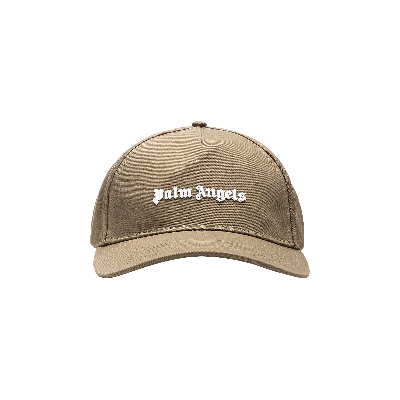 Pre-owned Palm Angels Classic Logo Cap 'military' In Green