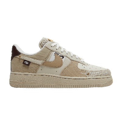 Pre-owned Nike Wmns Air Force 1 '07 Lx 'tan Bling' In Cream