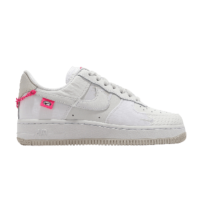 Pre-owned Nike Wmns Air Force 1 '07 Lx 'pink Bling' In White
