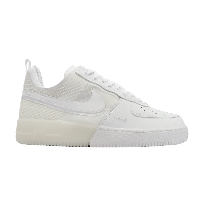 Pre-owned Nike Air Force 1 React 'photon Dust' In White