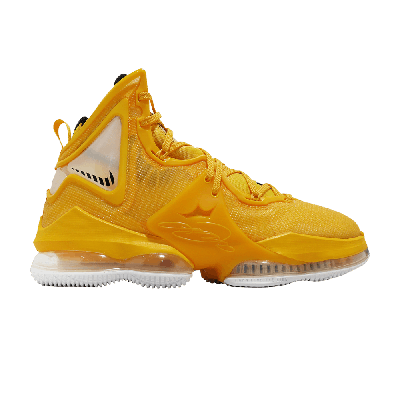 Pre-owned Nike Lebron 19 Ep 'hard Hat' In Gold