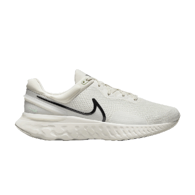 Pre-owned Nike React Miler 3 'phantom Light Bone' In White