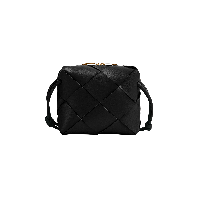 Pre-owned Bottega Veneta Mini Camera Bag 'black/gold'