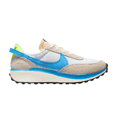 Pre-owned Nike Waffle Debut 'university Blue' In White