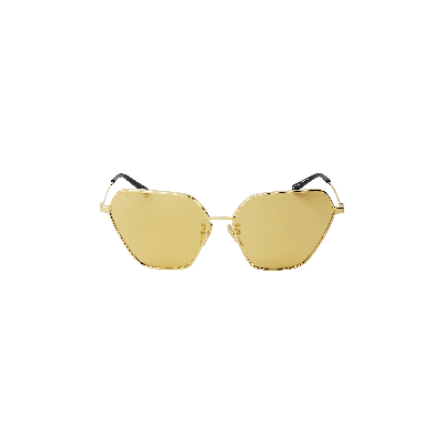 Pre-owned Balenciaga Sunglasses 'gold'