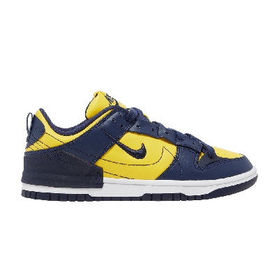 Pre-owned Nike Wmns Dunk Low Disrupt 2 'michigan' In Blue
