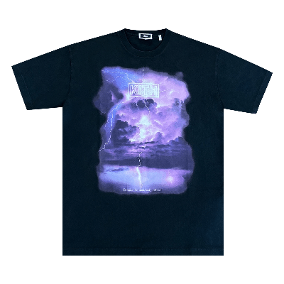 Pre-owned Kith Perfect Storm Vintage Tee 'black'