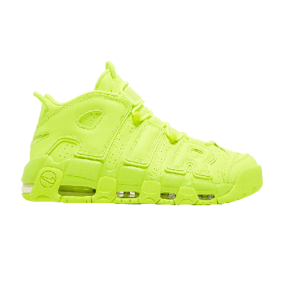 Nike Air More Uptempo '96 "volt" Trainers In Green