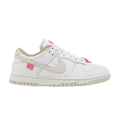 Pre-owned Nike Wmns Dunk Low 'pink Bling' In White