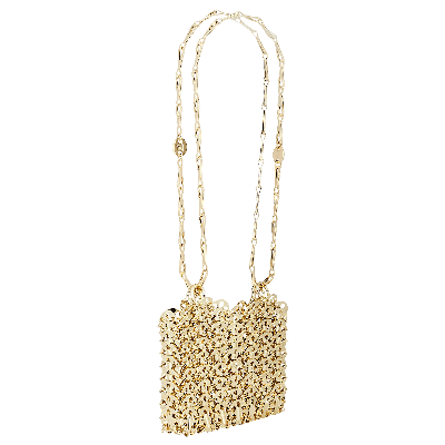 Pre-owned Paco Rabanne 1969 Nano Shoulder Bag 'light Gold'