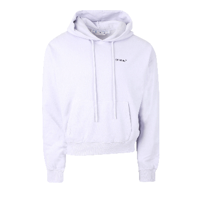 Pre-owned Off-white Caravaggio Arrow Over Hoodie 'dusty Lilac/black' In Purple