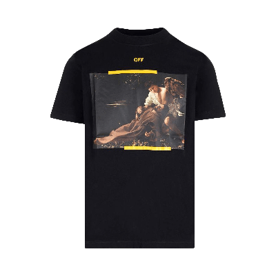 Pre-owned Off-white Caravaggio Print T-shirt 'black/white'