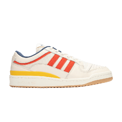 Pre-owned Adidas Originals Wood Wood X Forum Low 'off White Altered Amber' In Cream
