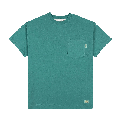 Pre-owned Advisory Board Crystals Short-sleeve Pocket Tee 'apatite' In Green