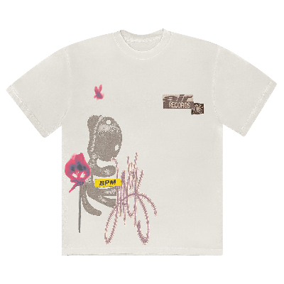 Pre-owned Cactus Jack By Travis Scott Dream It Tee 'off White' In Cream
