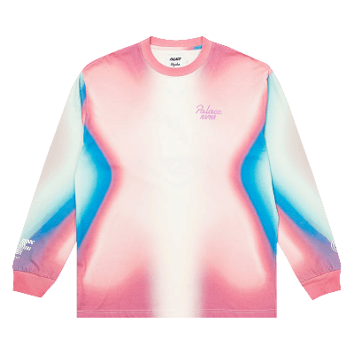 Pre-owned Palace X Rapha Ef Education First Long-sleeve T-shirt 'multicolor' In Multi-color