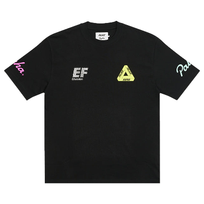 Pre-owned Palace X Rapha Ef Education First T-shirt 'black'