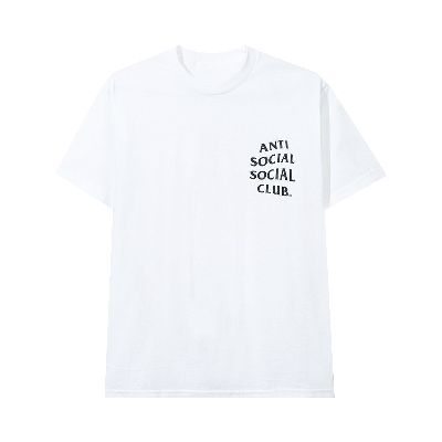 Pre-owned Anti Social Social Club Smells Bad Tee 'white'