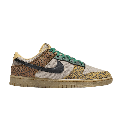 Pre-owned Nike Dunk Low 'golden Moss' In Brown