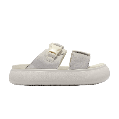 Pre-owned Puma Wmns Suede Mayu Sandal 'nimbus Cloud Pristine' In White