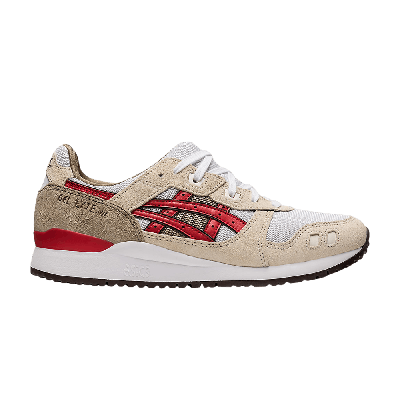 Pre-owned Asics Gel Lyte 3 Og 'smoke Grey Red Alert'