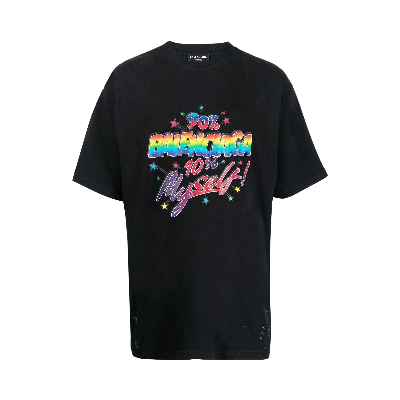 Pre-owned Balenciaga Large Fit T-shirt 'washed Black'