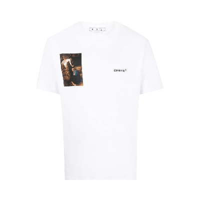 Pre-owned Off-white Caravaggio Lute Slim Short-sleeve Tee 'black/white'