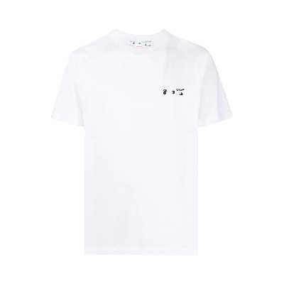 Pre-owned Off-white Ow Logo Slim Short-sleeve Tee 'white/black'